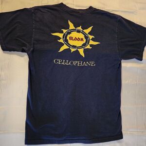 RARE Vintage Bloom Cellophane Shirt Men L Rock Grunge Alternative Band T 90s Y2K